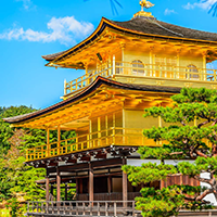 木製立体パズル「金閣寺」
